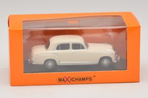 Mercedes 220 S W180 Weiß Maxichamps 1:43 940033000 Metall — Bild 5 von 5
