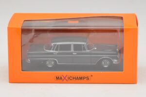 Mercedes 300 SE W112 Lang Dunkelgrau Maxichamps 1:43 940035201 Metall — Bild 5 von 5