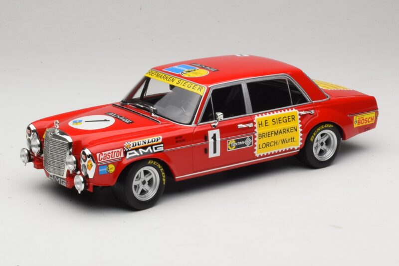 Mercedes 300 SEL 6.8 #1 H. Heyer / Betzler 24 Hours of Nurburgring 1972 Minichamps 1:18 155723401 Metall