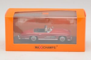 Mercedes 300 SL W198 Roadster Rot Maxichamps 1:43 940039031 Metall — Bild 5 von 5