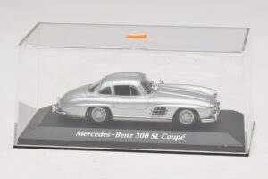 Mercedes 300 SL W198 Silber Maxichamps 1:43 940039000 Metall — Bild 4 von 5