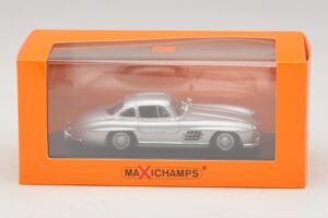 Mercedes 300 SL W198 Silber Maxichamps 1:43 940039000 Metall — Bild 5 von 5