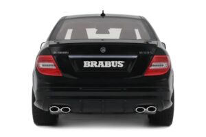 Mercedes C63 AMG W204 Brabus B63S Obsidian Black GT Spirit 1:18 GT582 Resin — Bild 5 von 5