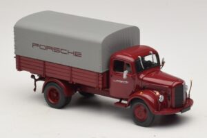 Mercedes L3500 Pritsche Porsche Minichamps 1:43 439350027 Metall — Bild 4 von 7