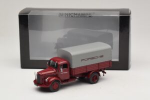Mercedes L3500 Pritsche Porsche Minichamps 1:43 439350027 Metall — Bild 7 von 7