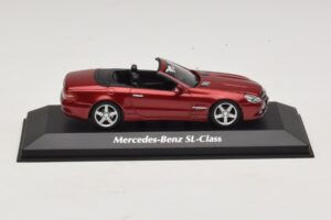 Mercedes SL R230 Rot Metallic Maxichamps 1:43 940037530 Metall