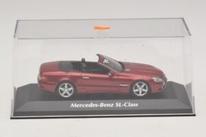Mercedes SL R230 Rot Metallic Maxichamps 1:43 940037530 Metall — Bild 4 von 5