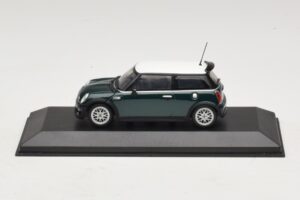Mini Cooper One R50 Aero Green Mit Weißem Dach Minichamps 1:43 MINI011 Metall