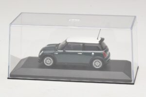 Mini Cooper One R50 Aero Green Mit Weißem Dach Minichamps 1:43 MINI011 Metall — Bild 4 von 5