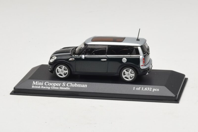 Mini Cooper S Clubman R55 Grün Silber Minichamps 1:43 431138670 Metall