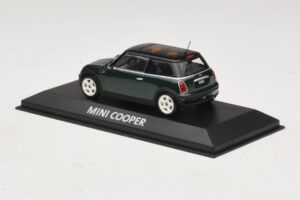 Mini Cooper S R53 Dunkelgrün Mit Schwarzem Dach Minichamps 1:43 MINI023 Metall — Bild 3 von 5