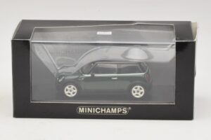 Mini Cooper S R53 Dunkelgrün Mit Schwarzem Dach Minichamps 1:43 MINI023 Metall — Bild 5 von 5