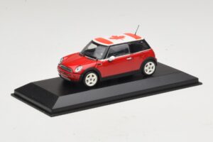 Mini Cooper S R53 Rot Mit Kanadischer Flagge Minichamps 1:43 MINI017 Metall — Bild 2 von 5
