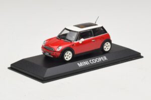 Mini Cooper S R53 Rot Mit Panoramadach Minichamps 1:43 MINI024 Metall — Bild 2 von 5