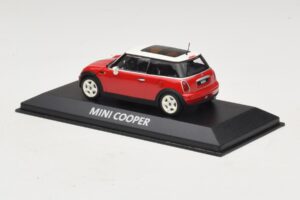 Mini Cooper S R53 Rot Mit Panoramadach Minichamps 1:43 MINI024 Metall — Bild 3 von 5