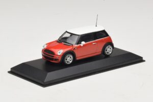 Mini Cooper S R53 Rot Mit Weißem Dach Minichamps 1:43 MINI025 Metall — Bild 2 von 5