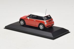 Mini Cooper S R53 Rot Mit Weißem Dach Minichamps 1:43 MINI025 Metall — Bild 3 von 5