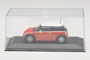Mini Cooper S R53 Rot Mit Weißem Dach Minichamps 1:43 MINI025 Metall — Bild 4 von 5