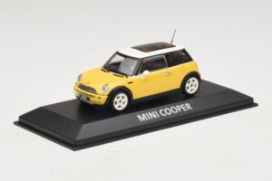 Mini Cooper S R53 Gelb Mit Gelbem Panoramadach Minichamps 1:43 MINI029 Metall — Bild 2 von 4
