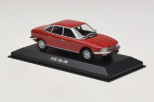 NSU Ro 80 Rot Maxichamps 1:43 940015402 Metall — Bild 3 von 5
