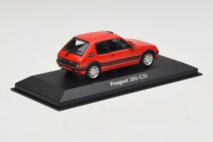 Peugeot 205 GTi Rot Maxichamps 1:43 940112300 Metall — Bild 2 von 5