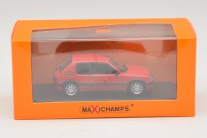 Peugeot 205 GTi Rot Maxichamps 1:43 940112300 Metall — Bild 5 von 5