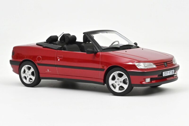 Peugeot 306 Cabriolet Diablo Red Norev 1:18 184930 Metall