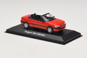 Peugeot 306 Cabriolet Rot Maxichamps 1:43 940112830 Metall — Bild 3 von 5