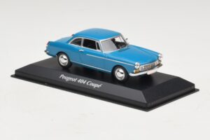Peugeot 404 Coupé Blau Maxichamps 1:43 940112921 Metall — Bild 3 von 5