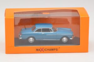 Peugeot 404 Coupé Blau Maxichamps 1:43 940112921 Metall — Bild 5 von 5
