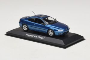 Peugeot 406 Coupé Blau Metallic Maxichamps 1:43 940112620 Metall — Bild 3 von 5