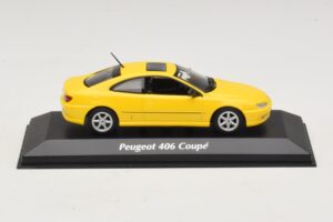 Peugeot 406 Coupé Gelb Maxichamps 1:43 940112621 Metall
