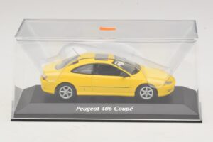 Peugeot 406 Coupé Gelb Maxichamps 1:43 940112621 Metall — Bild 4 von 5