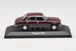Peugeot 504 Dunkelrot Maxichamps 1:43 940112500 Metall