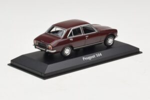 Peugeot 504 Dunkelrot Maxichamps 1:43 940112500 Metall — Bild 2 von 5