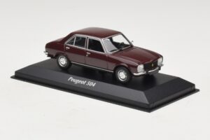 Peugeot 504 Dunkelrot Maxichamps 1:43 940112500 Metall — Bild 3 von 5