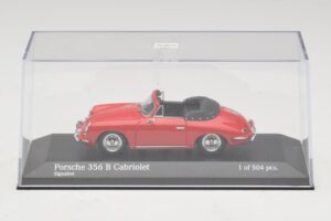 Porsche 356 B Cabriolet Rot Minichamps 1:43 400064331 Metall — Bild 4 von 5