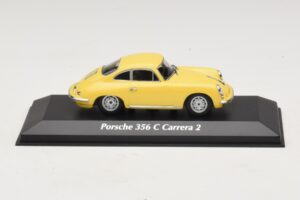 Porsche 356C Carrera 2 Gelb Maxichamps 1:43 Porsche 356C Carrera 2 Gelb Maxichamps 1:43 940062361 Metall