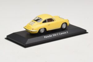 Porsche 356C Carrera 2 Gelb Maxichamps 1:43 940062361 Metall — Bild 2 von 5
