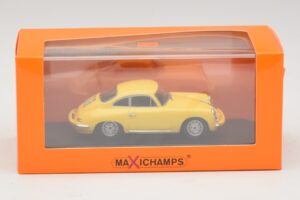 Porsche 356C Carrera 2 Gelb Maxichamps 1:43 940062361 Metall — Bild 5 von 5