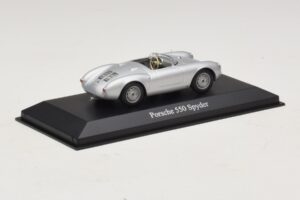 Porsche 550 Spyder Silber Maxichamps 1:43 940066030 Metall — Bild 2 von 5