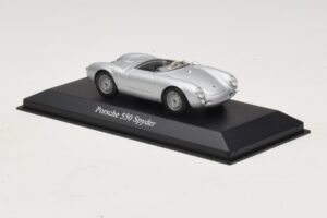Porsche 550 Spyder Silber Maxichamps 1:43 940066030 Metall — Bild 3 von 5