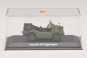 Porsche 597 Jagdwagen Oliv Maxichamps 1:43 940065300 Metall — Bild 4 von 5
