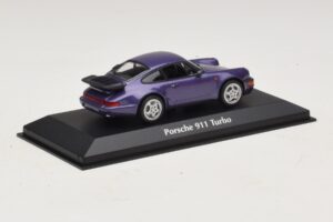Porsche 911 964 Turbo Violett Metallic Maxichamps 1:43 940069100 Metall — Bild 2 von 5