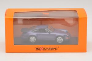 Porsche 911 964 Turbo Violett Metallic Maxichamps 1:43 940069100 Metall — Bild 5 von 5