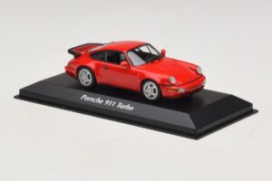 Porsche 911 964 Turbo Rot Maxichamps 1:43 940069102 Metall — Bild 3 von 5