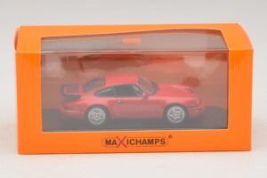 Porsche 911 964 Turbo Rot Maxichamps 1:43 940069102 Metall — Bild 5 von 5