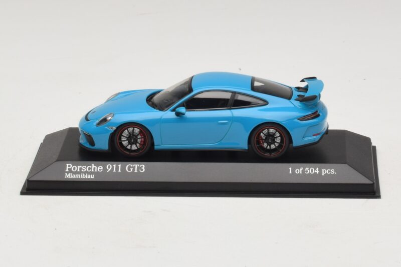 Porsche 911 991.1 GT3 Blau Minichamps 1:43 410066022 Metall