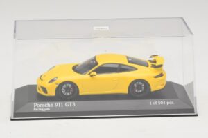 Porsche 911 991.1 GT3 Gelb Minichamps 1:43 410066020 Metall — Bild 4 von 5