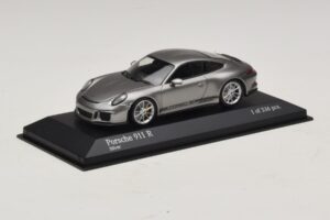 Porsche 911 991.1 R Silber Minichamps 1:43 410066224 Metall — Bild 2 von 5